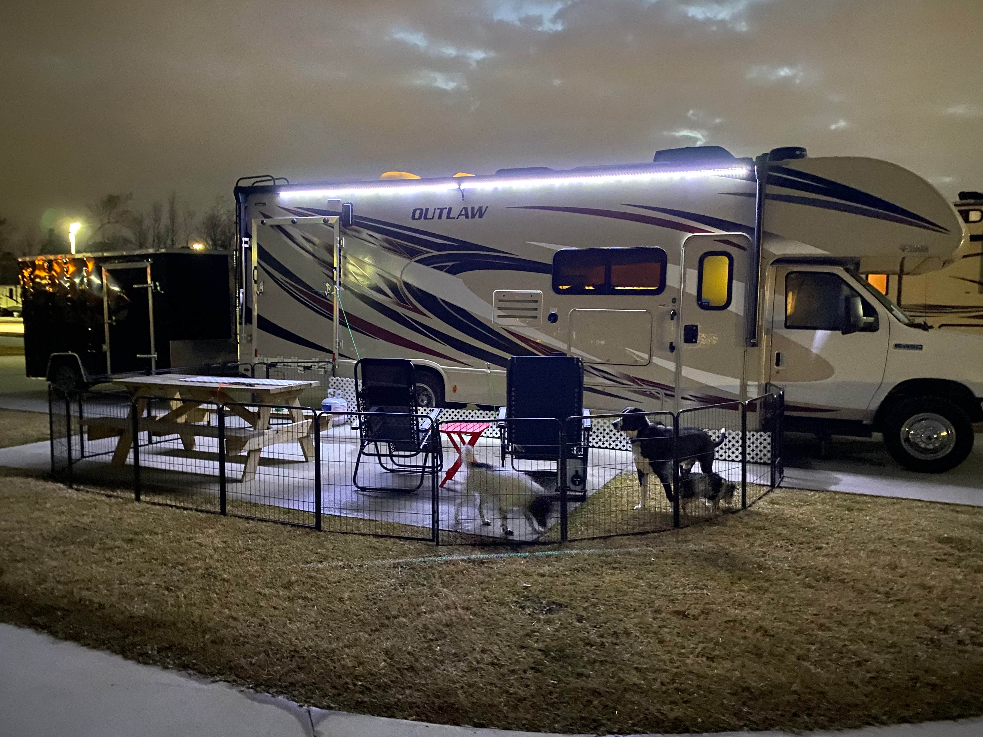 Jeff N.'s photo of rv camping at Boomtown USA RV Resort near Sabine Pass, TX