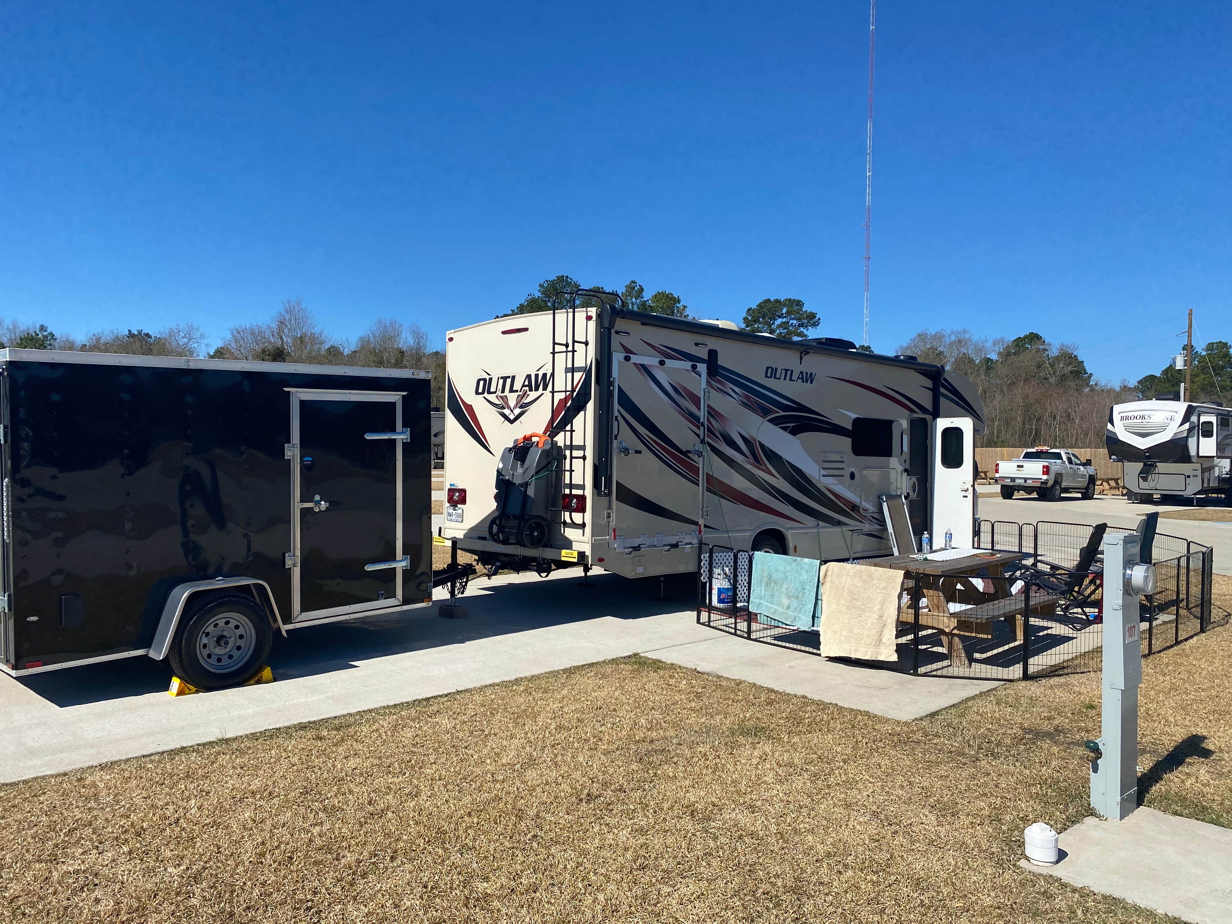 Jeff N.'s photo of rv camping at Boomtown USA RV Resort near Sabine Pass, TX