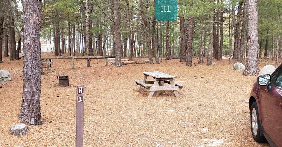 Fearing Pond Campground — Myles Standish State Forest South Carver Ma 0418