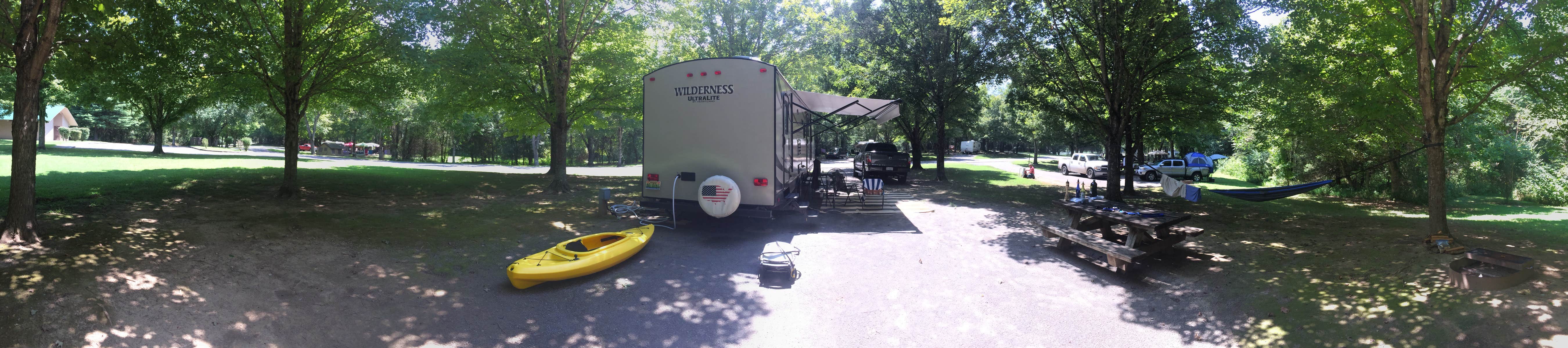 Camper-submitted photo at COE Cordell Hull Lake Salt Lick Creek Campground near Lafayette, TN