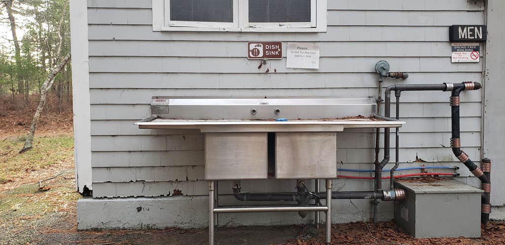 Camper-submitted photo at Barretts Pond Campground — Myles Standish State Forest near New Bedford, MA