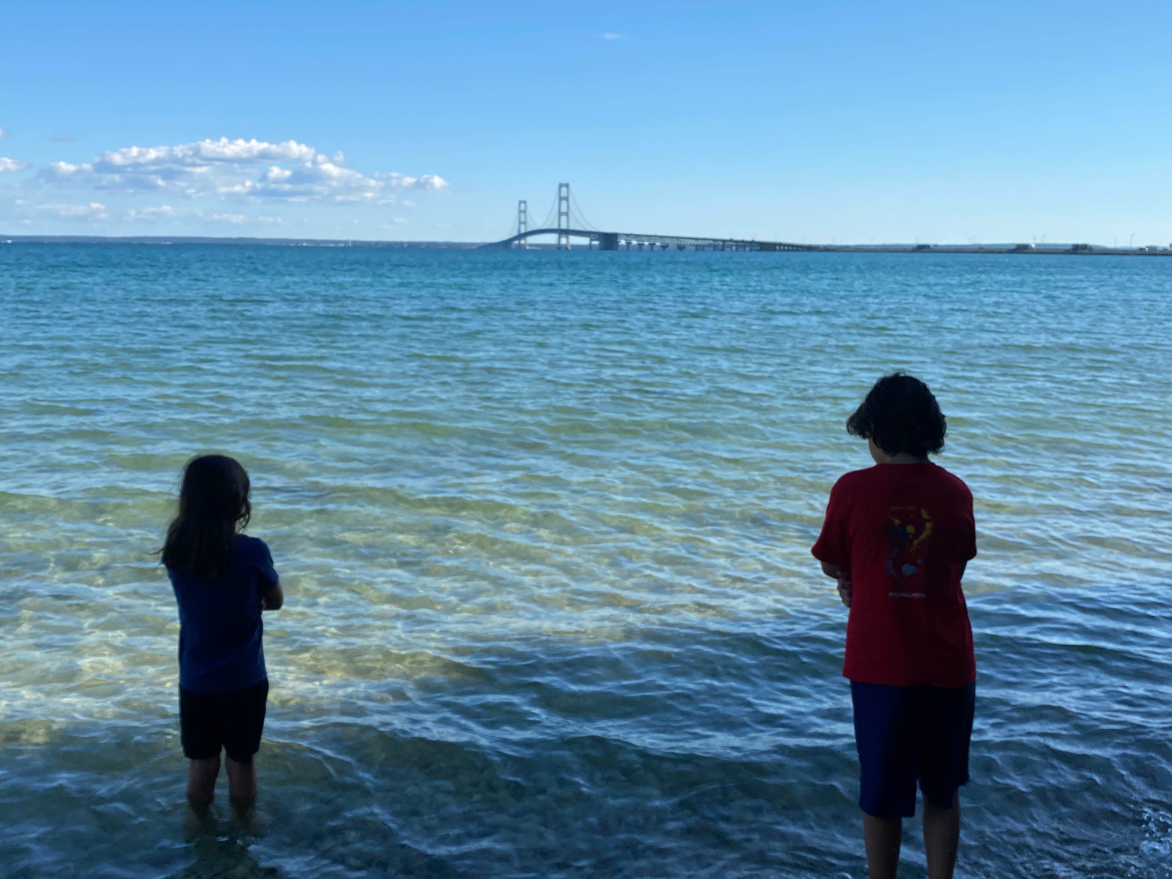Camper-submitted photo at Straits State Park Campground in Michigan