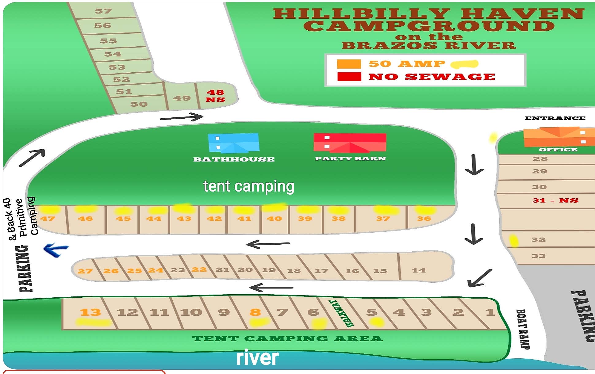 Camper-submitted photo at Hillbilly Haven Recreational Vehicle Park near Granbury, TX