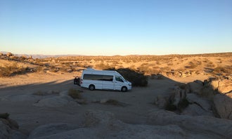 Camping near BLM Jawbone Canyon Dispersed Site: Wagon Wheel Staging Area, Ridgecrest, California