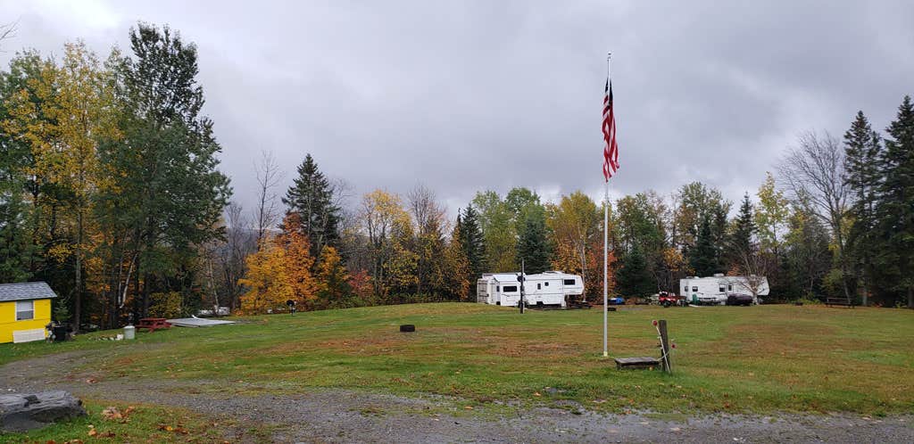 Jean C.'s photo of rv camping at Mountain View Cabins & Cmpgrnd near Rangeley, ME