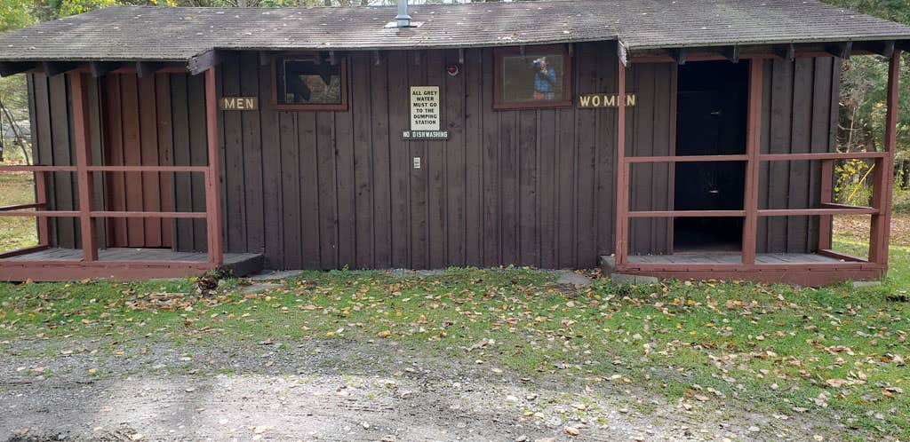 Jean C.'s photo of a cabin at Buck Rub's Hidden Acres Campground near Clarksville, NH