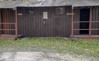 Jean C.'s photo of a cabin at Buck Rub's Hidden Acres Campground near Rangeley, ME