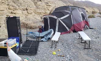 Camping near Vanderbilt Rd. Dispersed: Hole in the Wall Backcountry Sites — Death Valley National Park, Death Valley, California
