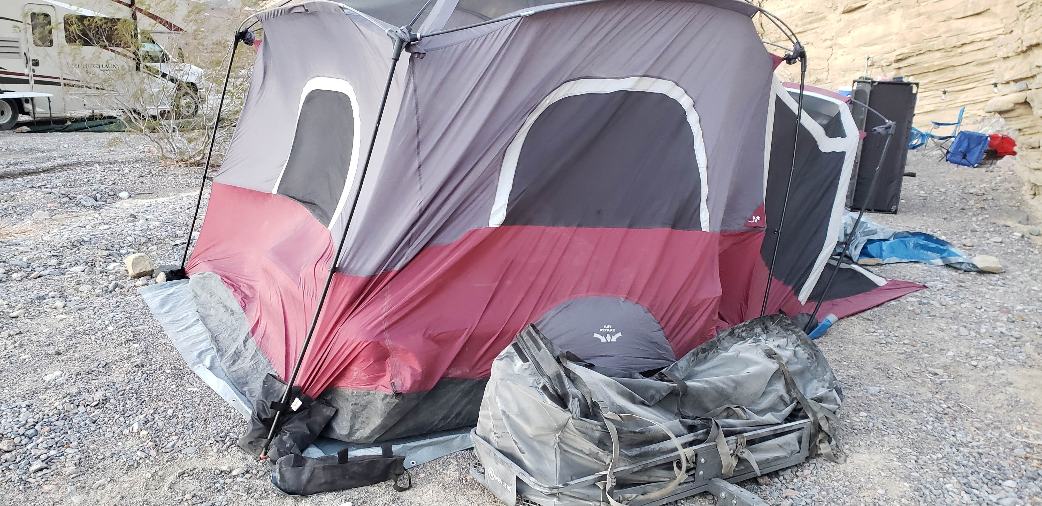 Camper submitted image from Hole in the Wall Backcountry Sites — Death Valley National Park - 3