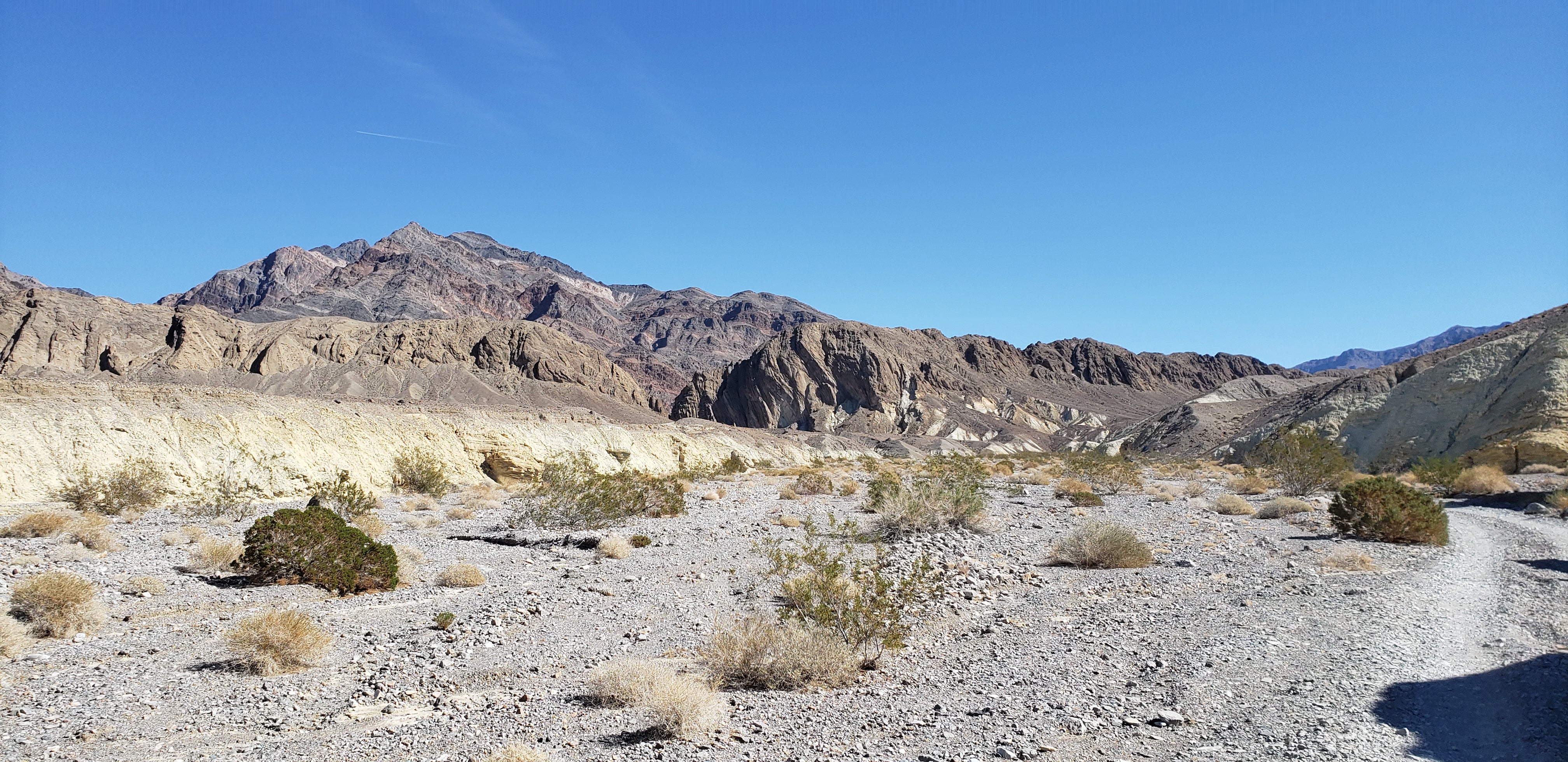 Camper submitted image from Hole in the Wall Backcountry Sites — Death Valley National Park - 2