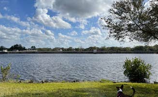 Denise's photo of camping with pets at W.P. Franklin N near Bonita Springs, FL