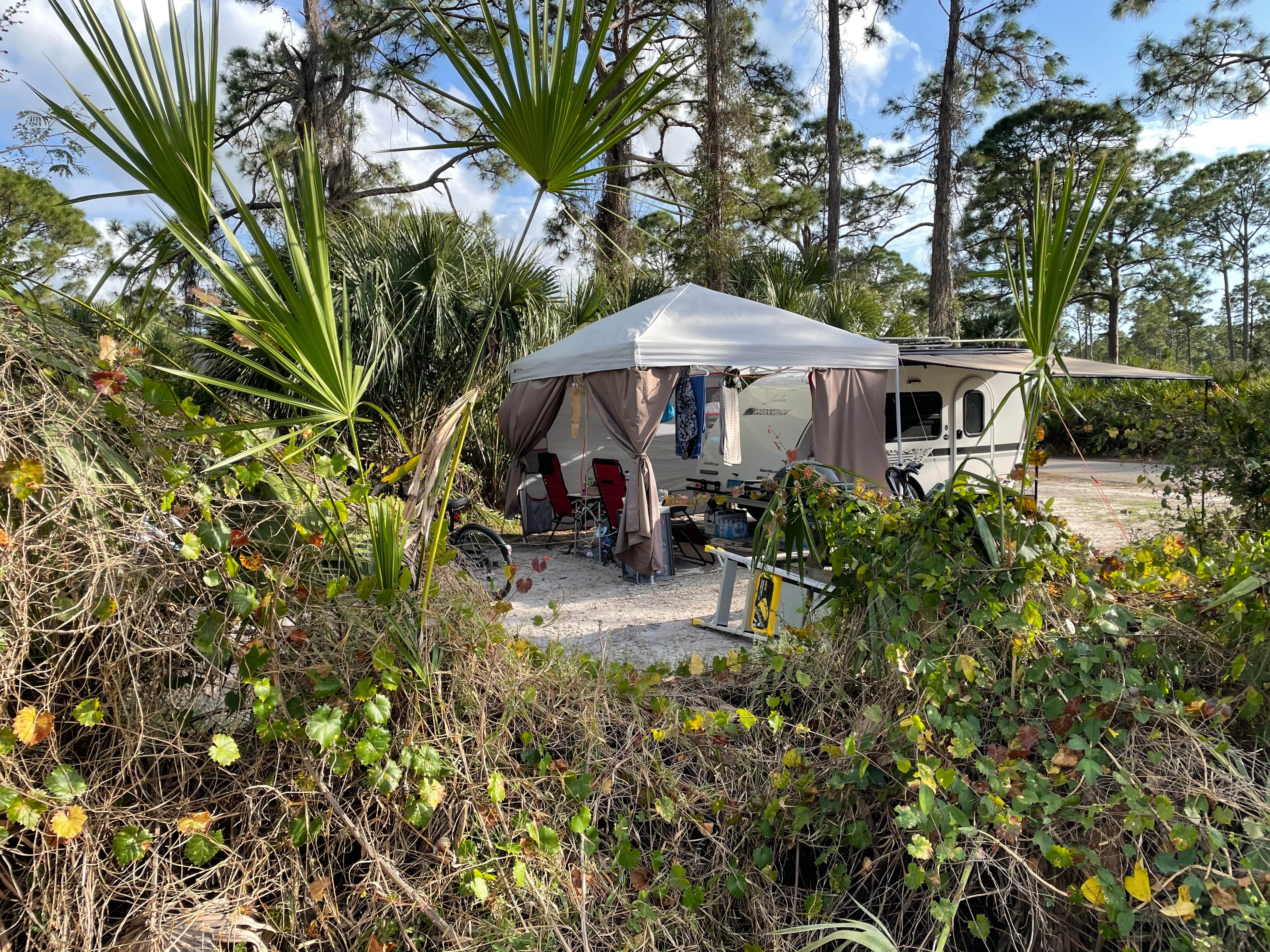 Camper-submitted photo at Koreshan State Park Campground near Everglades City, FL