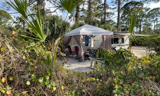Camping near Dancing Dolphins: Koreshan Historic State Park — Koreshan State Historic Site, Estero, Florida