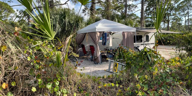 Camper submitted image from Koreshan State Park Campground