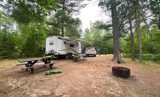 Camping near High Bridge State Forest Campground: Lake Superior State Forest Campground, Grand Marais, Michigan