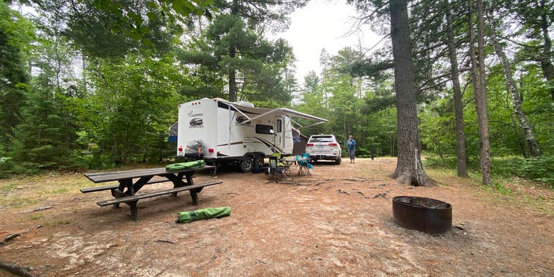 Camper submitted image from Lake Superior State Forest Campground