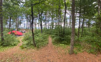 Brook W.'s photo of tent camping at Lake Superior State Forest Campground near Grand Marais, MI