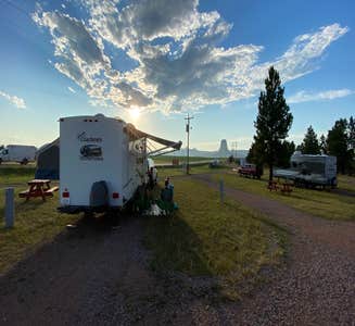 Camper-submitted photo from Devils Tower View Campground