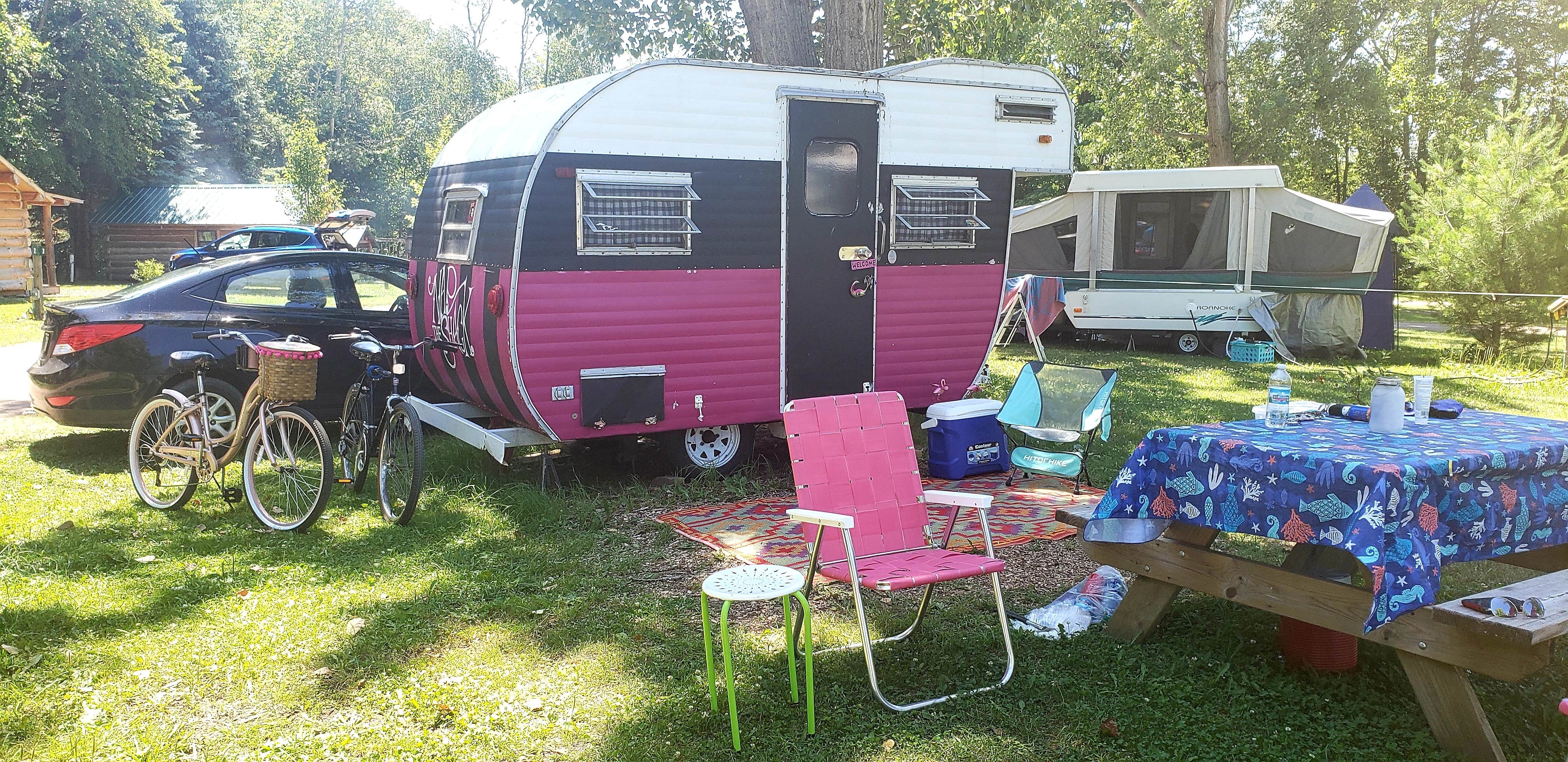 Camper-submitted photo at Betsie River Campsite near Frankfort, MI