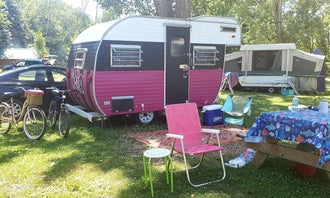 Camping near Hanmer's Riverside Resort: Betsie River Campsite, Elberta, Michigan