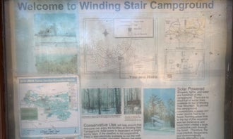 Camping near Heavener Runestone Park : Winding Stair Campground, Big Cedar, Oklahoma