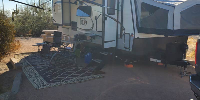 Camper submitted image from Usery Mountain Regional Park