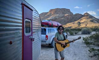 Shari  G.'s photo of rv camping at Upper & Lower Madera Campground — Big Bend Ranch State Park near Redford, TX