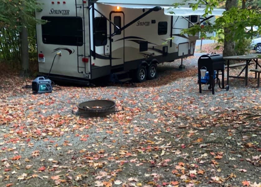 Prince Gallitzin State Park Crooked Run Campground Camping Patton, PA