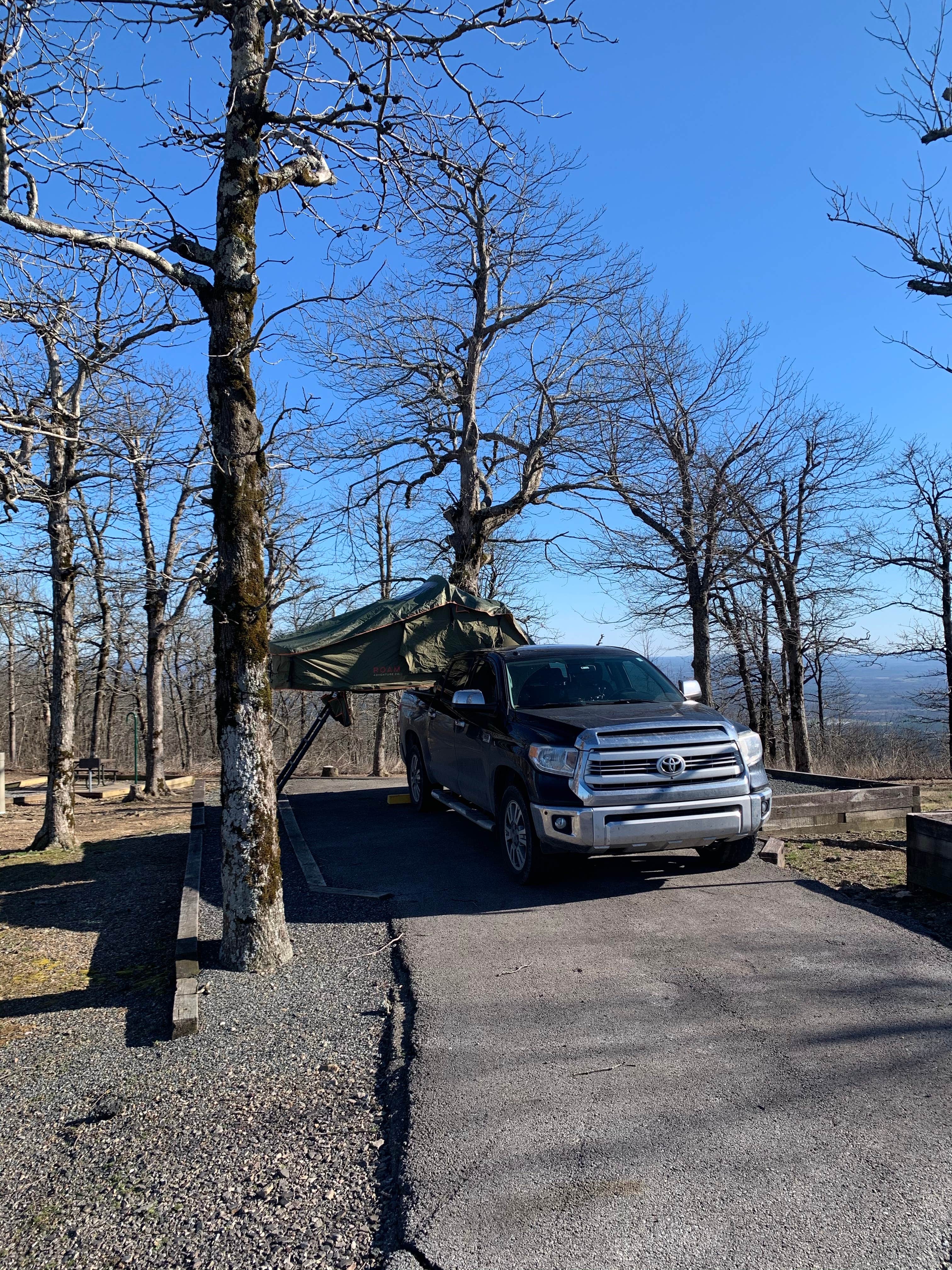 Neil T.'s photo of rv camping at Queen Wilhelmina State Park — Queen Wihelmina State Park near Heavener, OK