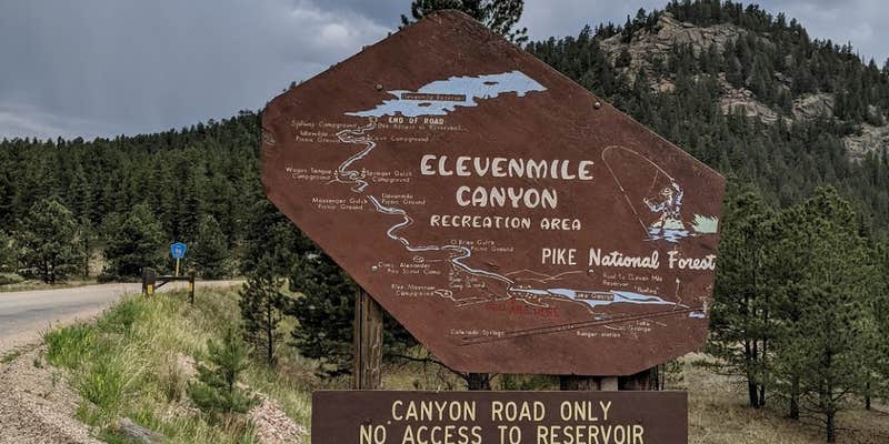 Camper submitted image from Pike National Forest Riverside Campground