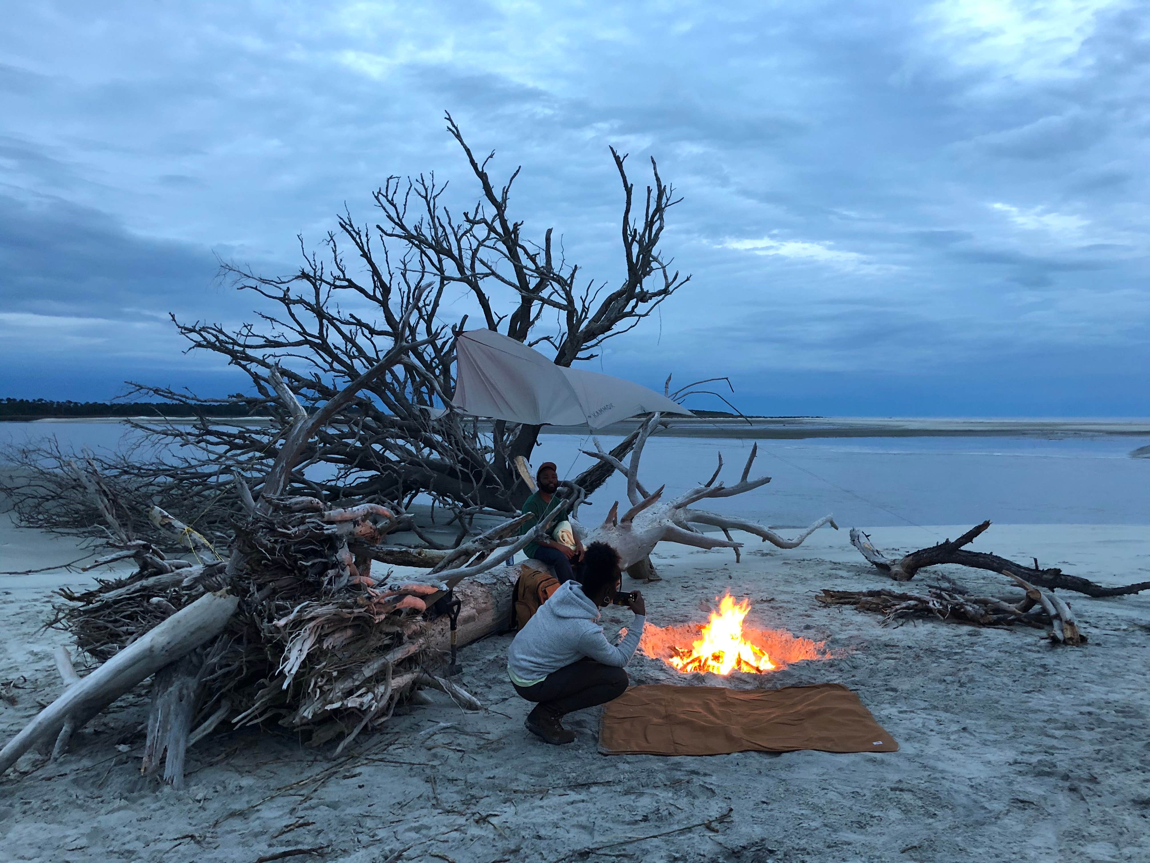 Camper-submitted photo at Cabretta Island Pioneer Campground near Cumberland Island National Seashore