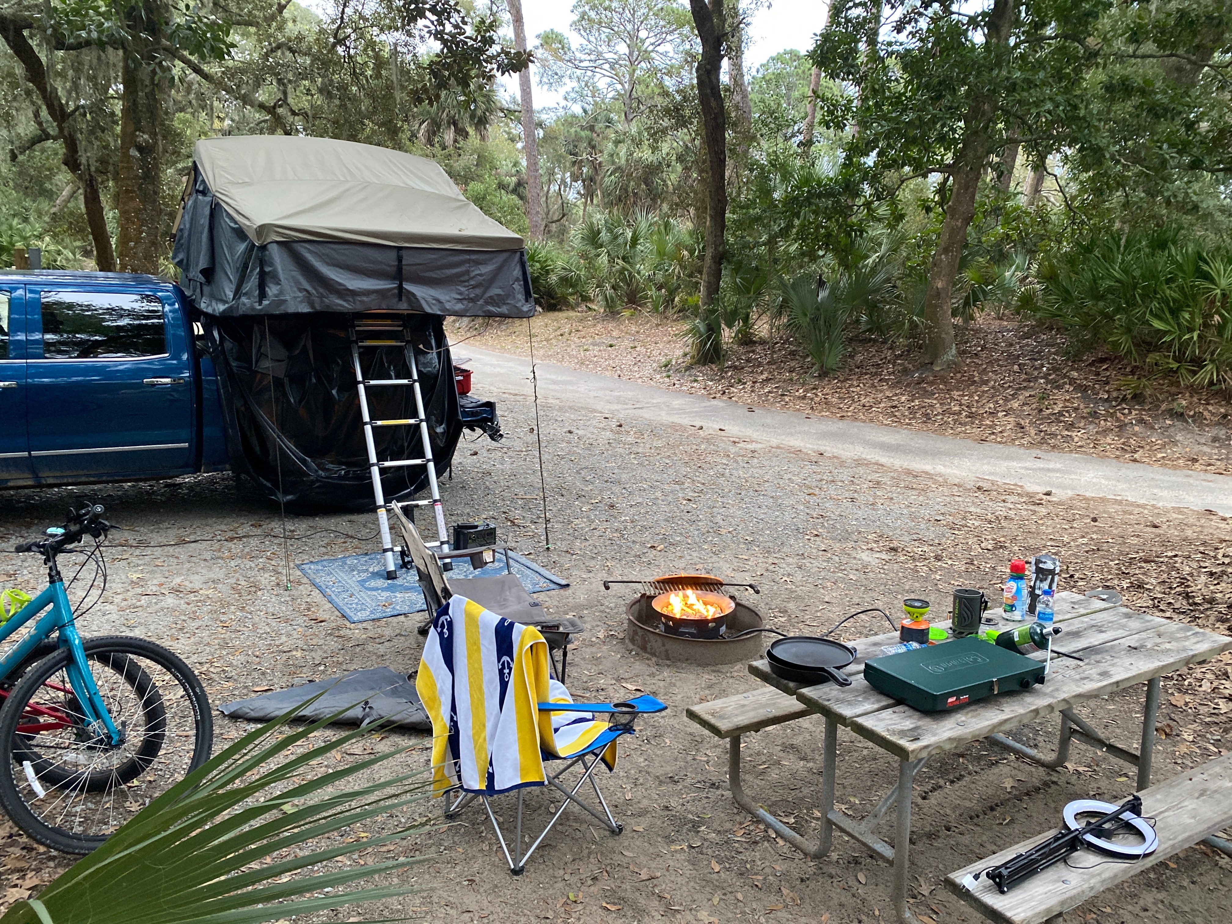 Camper submitted image from Hunting Island State Park Campground - 1