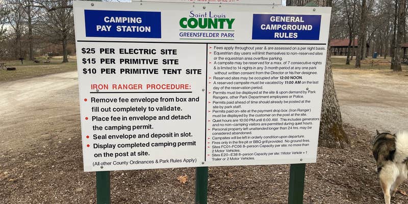 Camper submitted image from Greensfelder County Park