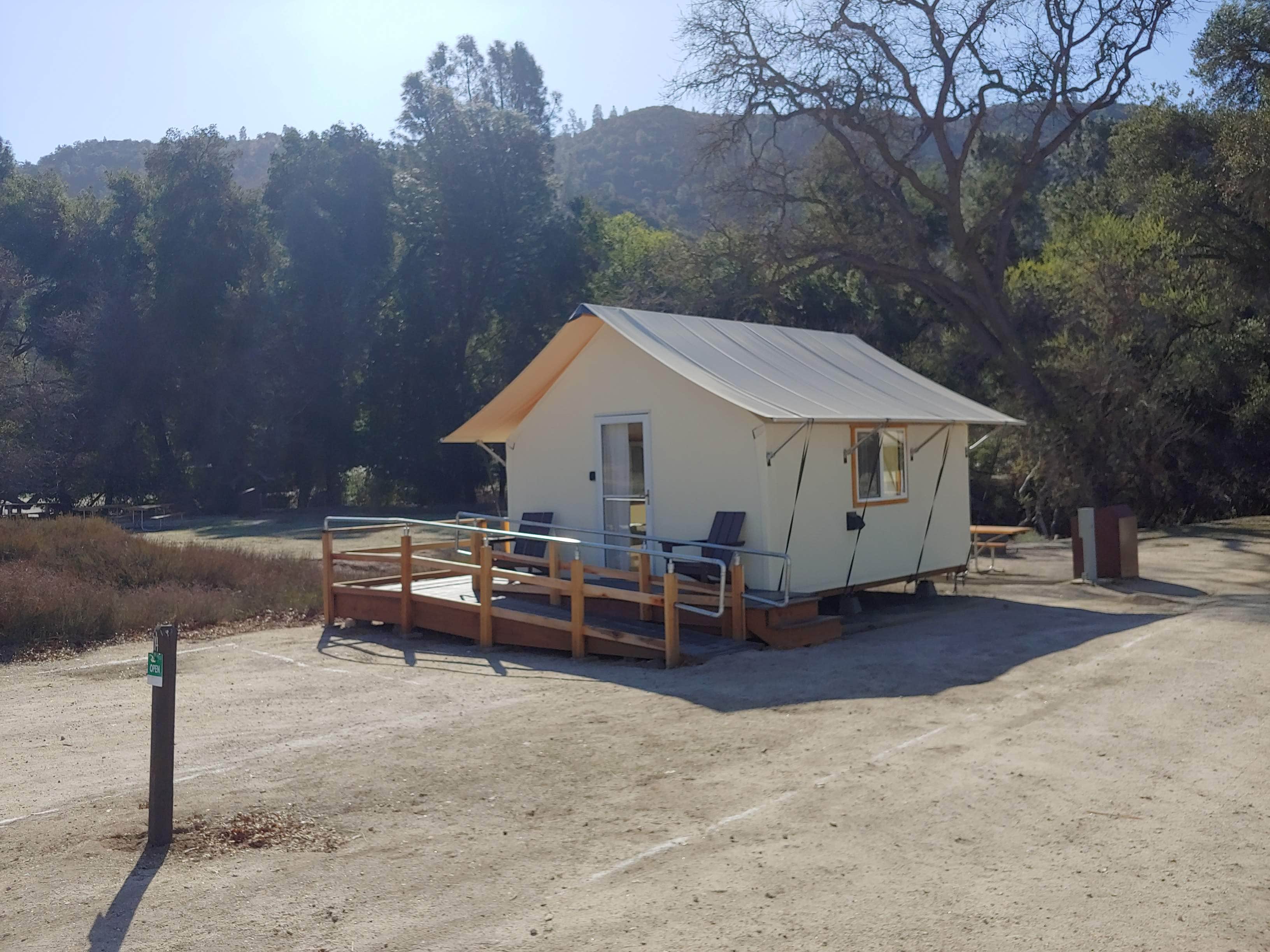 Laura M.'s photo of glamping accommodations at Pinnacles Campground — Pinnacles National Park near Fort Hunter Liggett, CA
