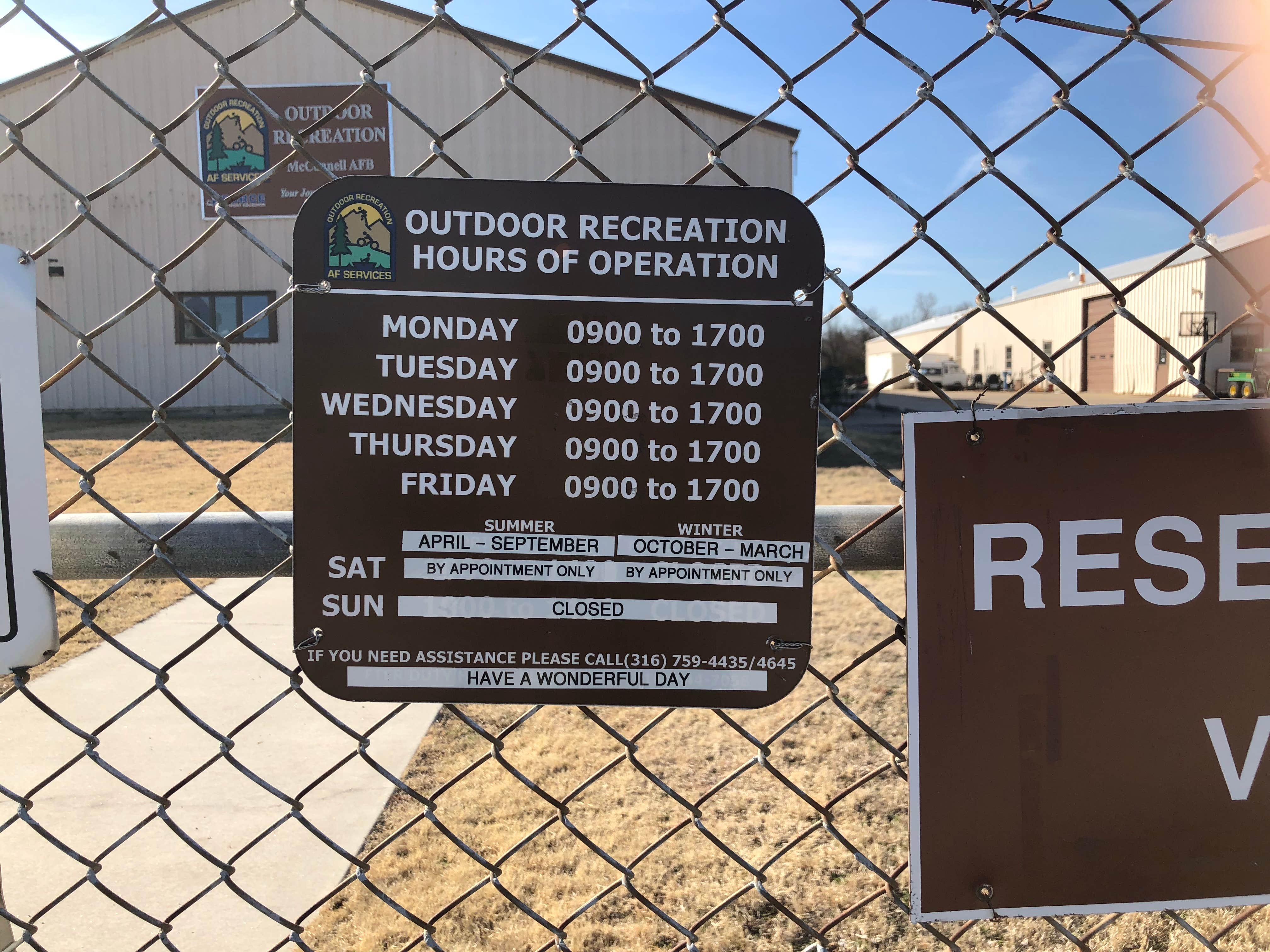 Camper-submitted photo at Military Park McConnell AFB FamCamp near McConnell AFB, KS