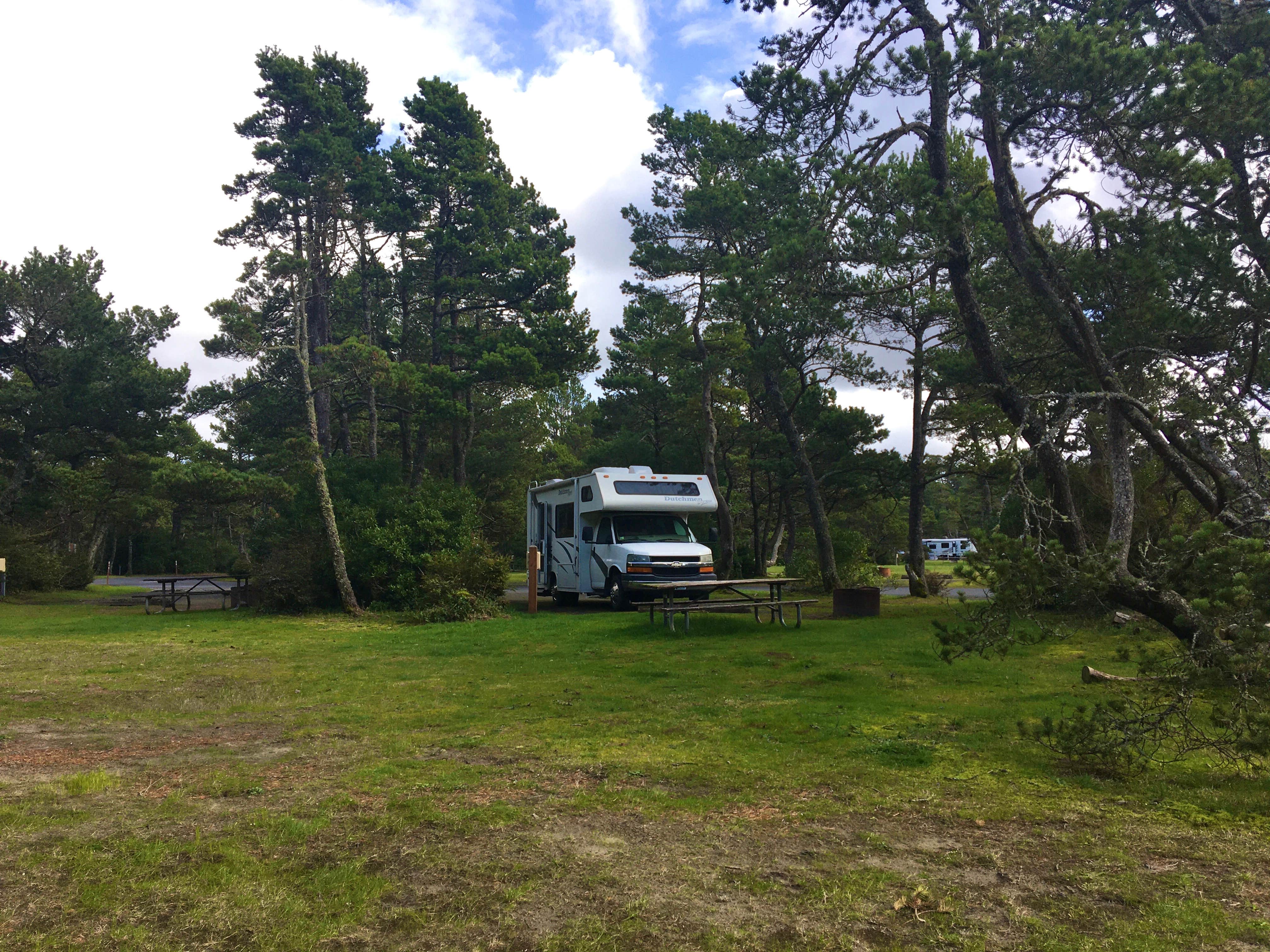 Rocco's photo of rv camping at South Beach State Park Campground near Waldport, OR