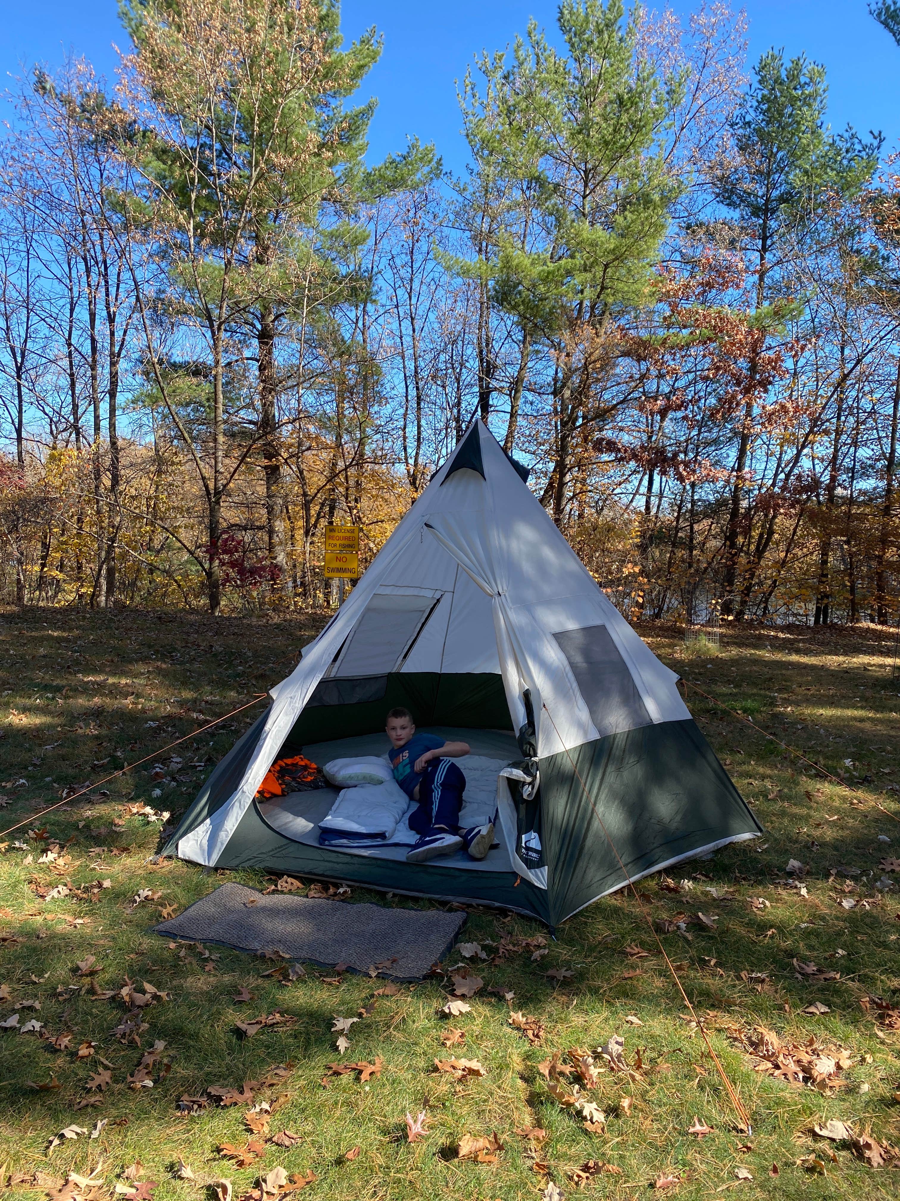 Camper submitted image from Military Park Camp Ripley DeParcq Woods Campground - 1