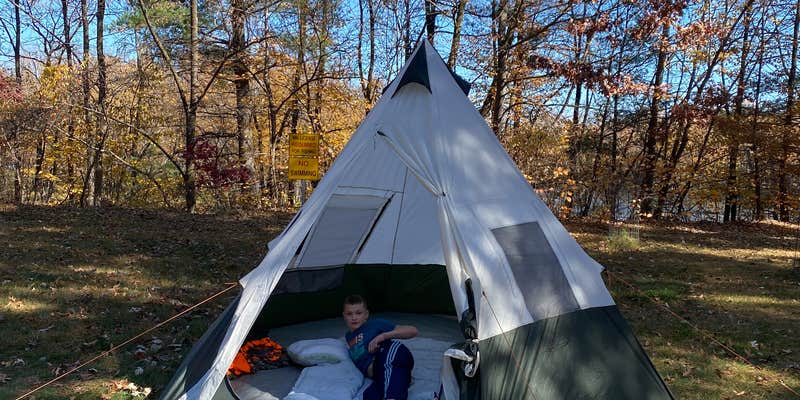 Camper submitted image from Military Park Camp Ripley DeParcq Woods Campground