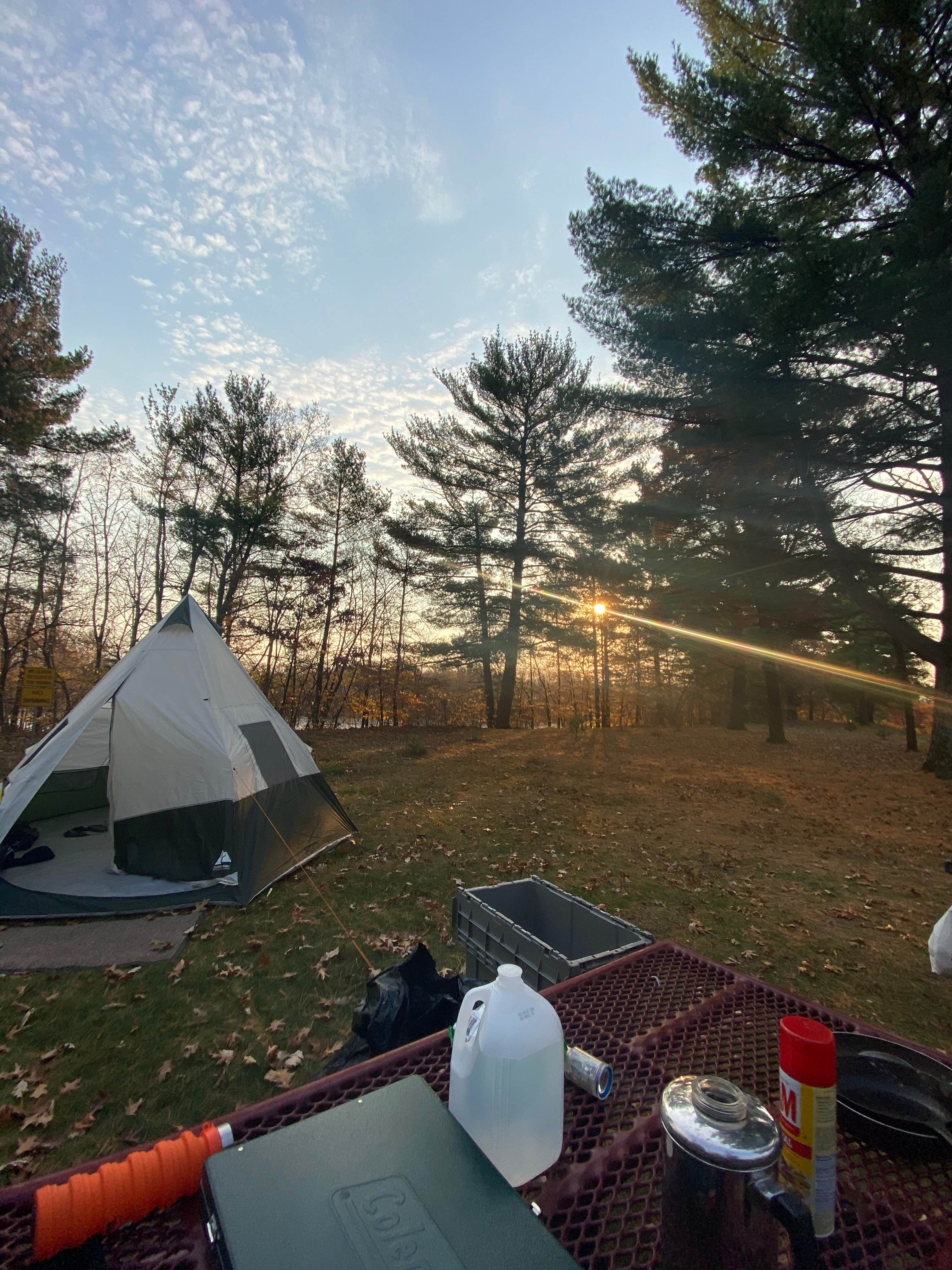 Camper-submitted photo at Military Park Camp Ripley DeParcq Woods Campground near Little Falls, MN