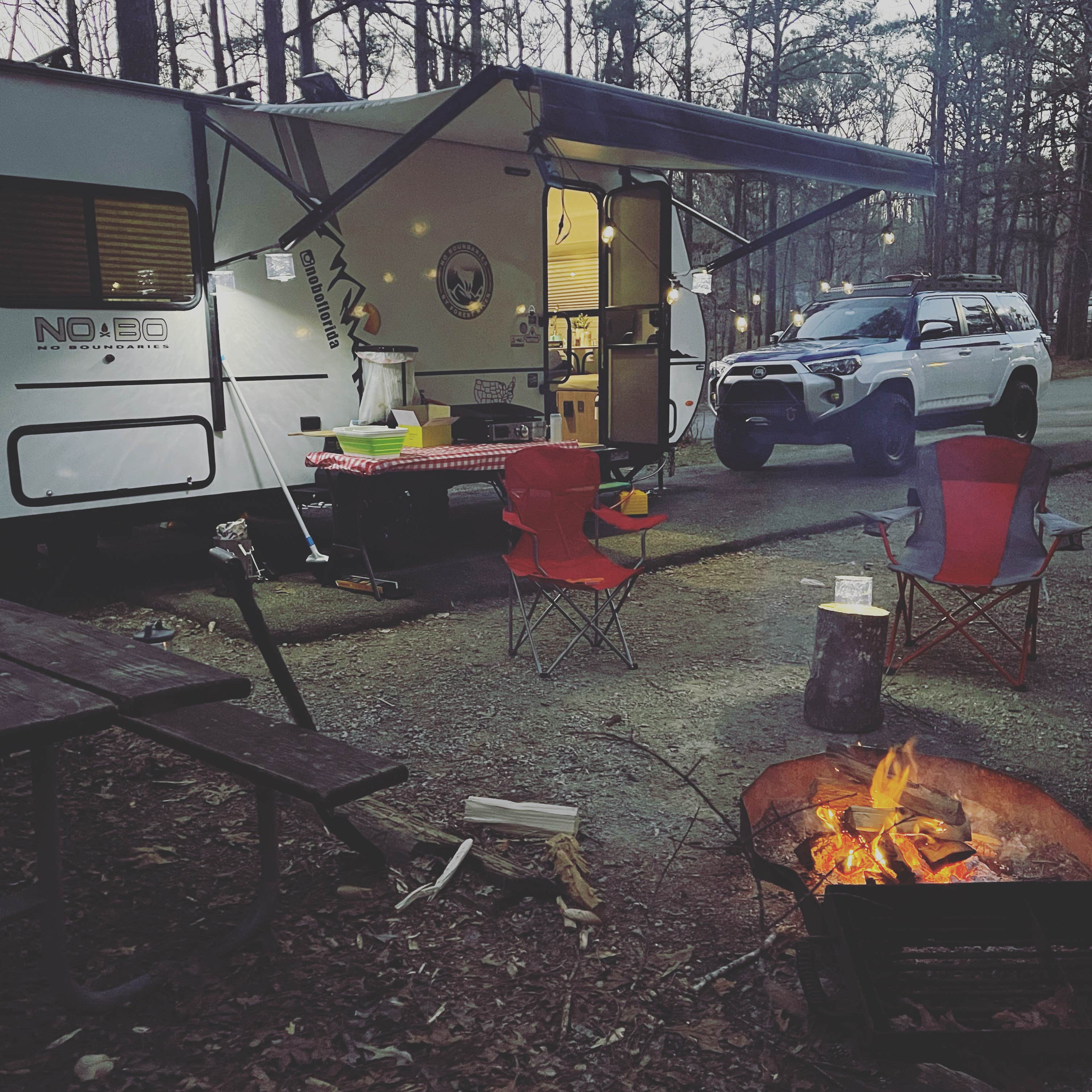 Camper-submitted photo at Oak Mountain State Park Campground in Alabama