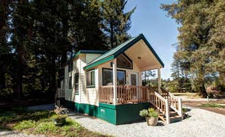 Tanya B.'s photo of a cabin at Sheltered Nook on Tillamook Bay near Neskowin, OR