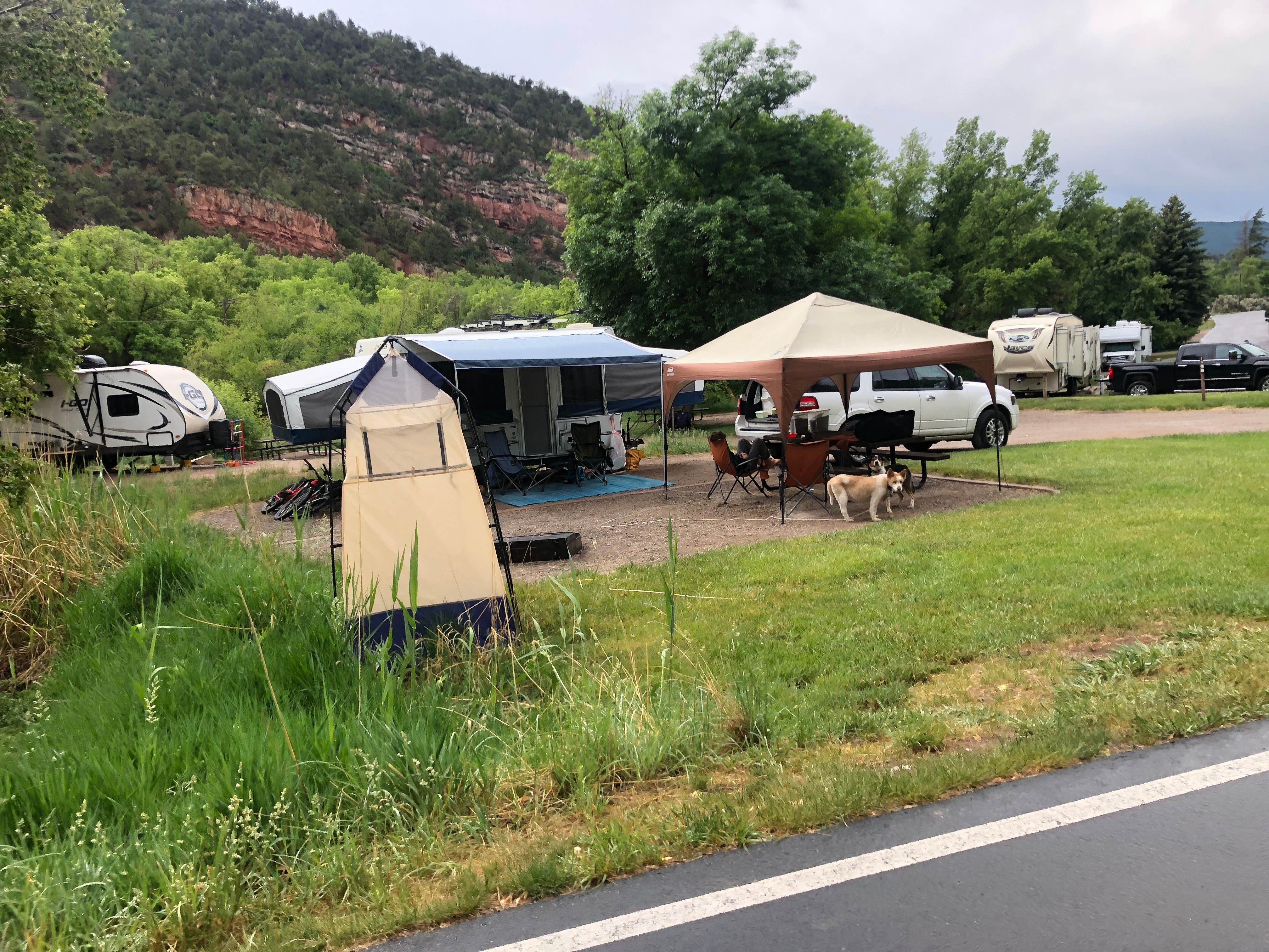 Hayley K.'s photo at Rifle Falls State Park Campground near Rifle, CO