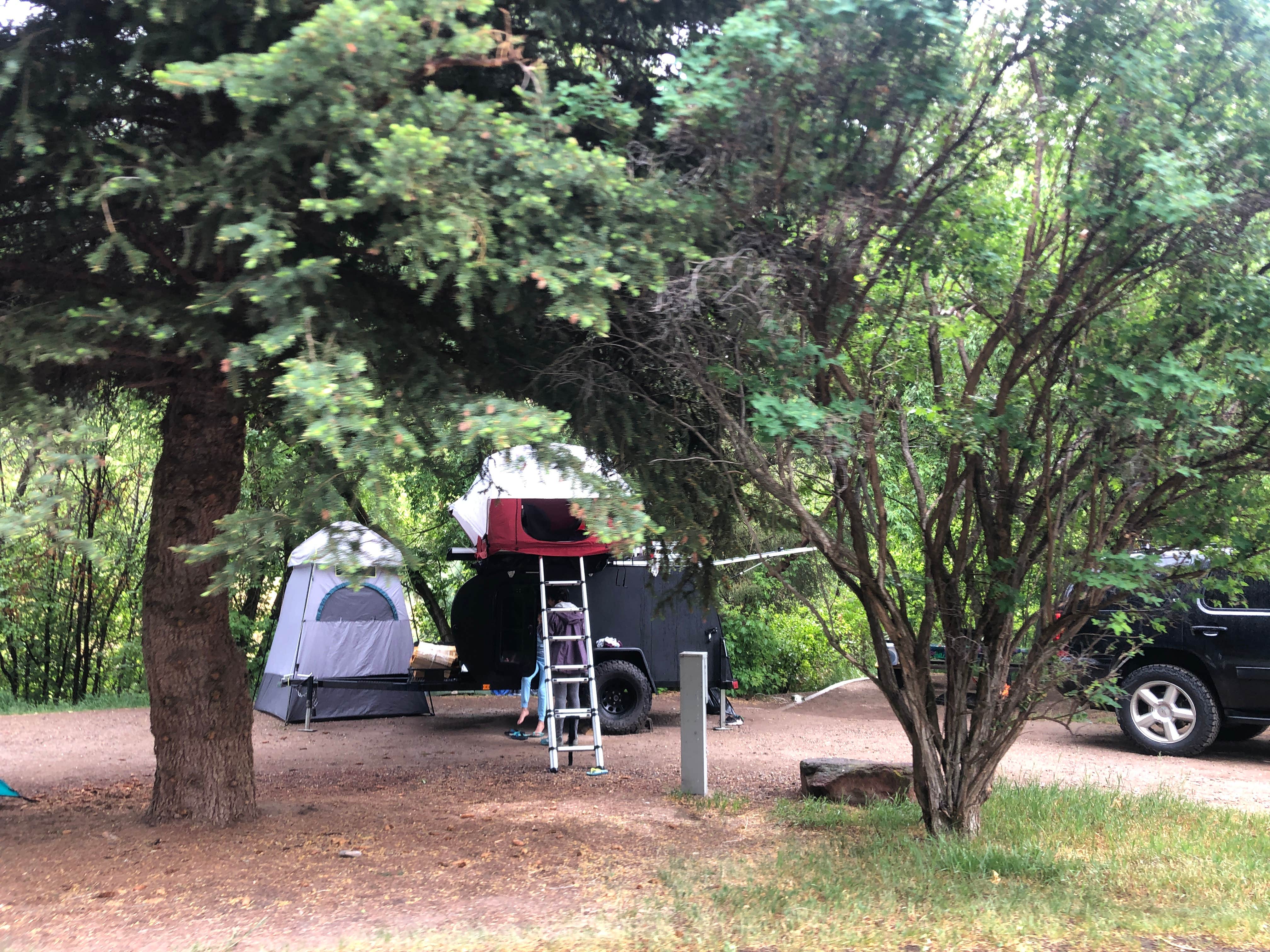 Hayley K.'s photo at Rifle Falls State Park Campground near Meeker, CO