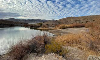 Camping near W Big Wash Road Dispersed: Arrowhead Cove — Lake Mead National Recreation Area, Bullhead City, Arizona