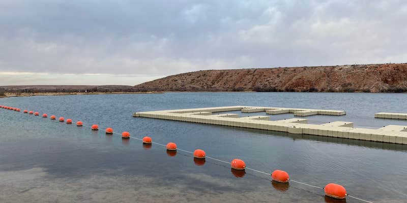 Camper submitted image from Lea Lake Campground — Bottomless Lakes State Park