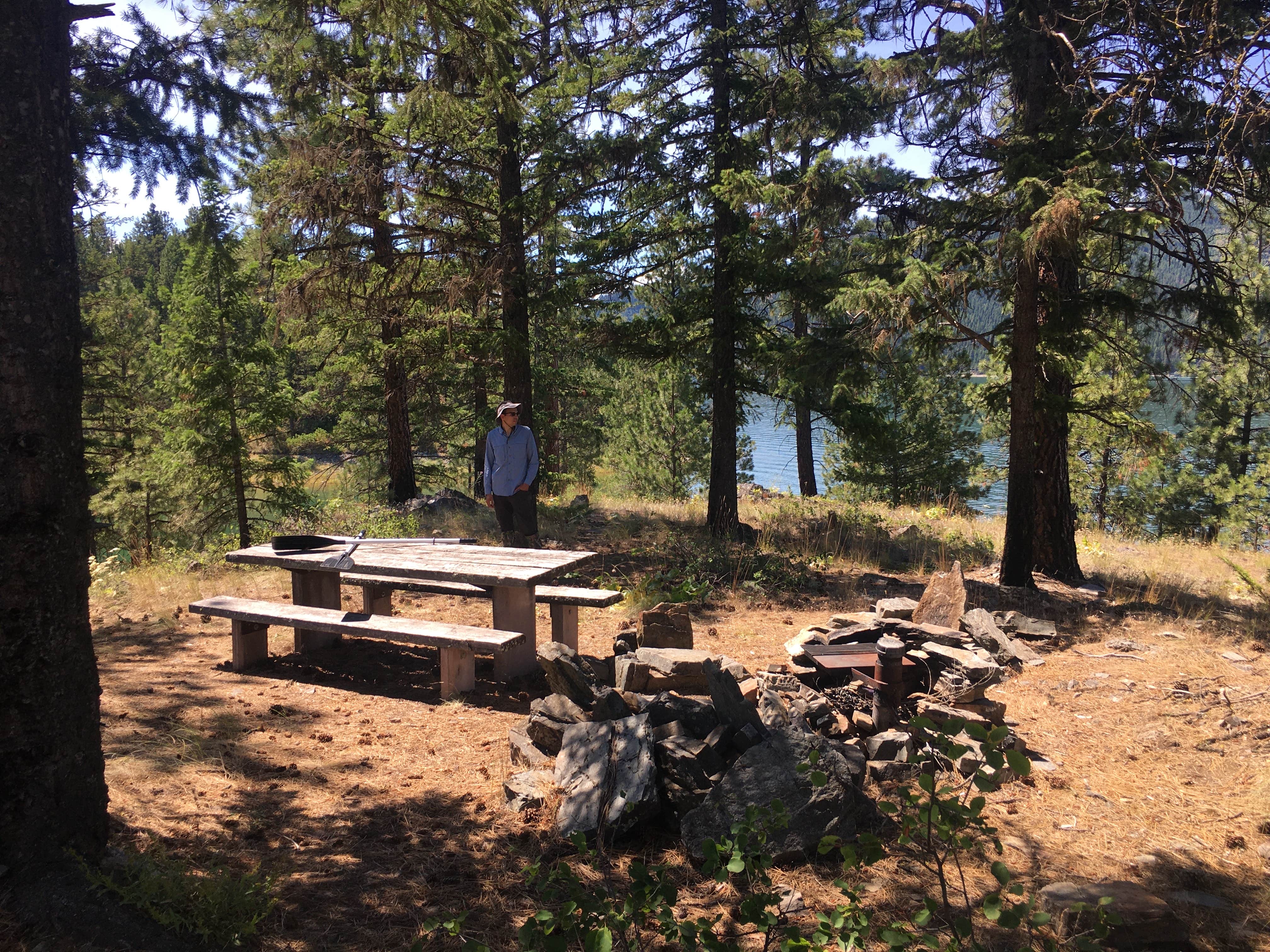Hannah O.'s photo at Yarnell Island Campground near Rexford, MT