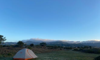 Camping near Earth's Skirt LLC: San Simeon Creek Campground — Hearst San Simeon State Park, San Simeon, California