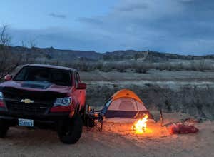 Lone Rock Beach Primitive Camping Area — Glen Canyon National Recreation Area