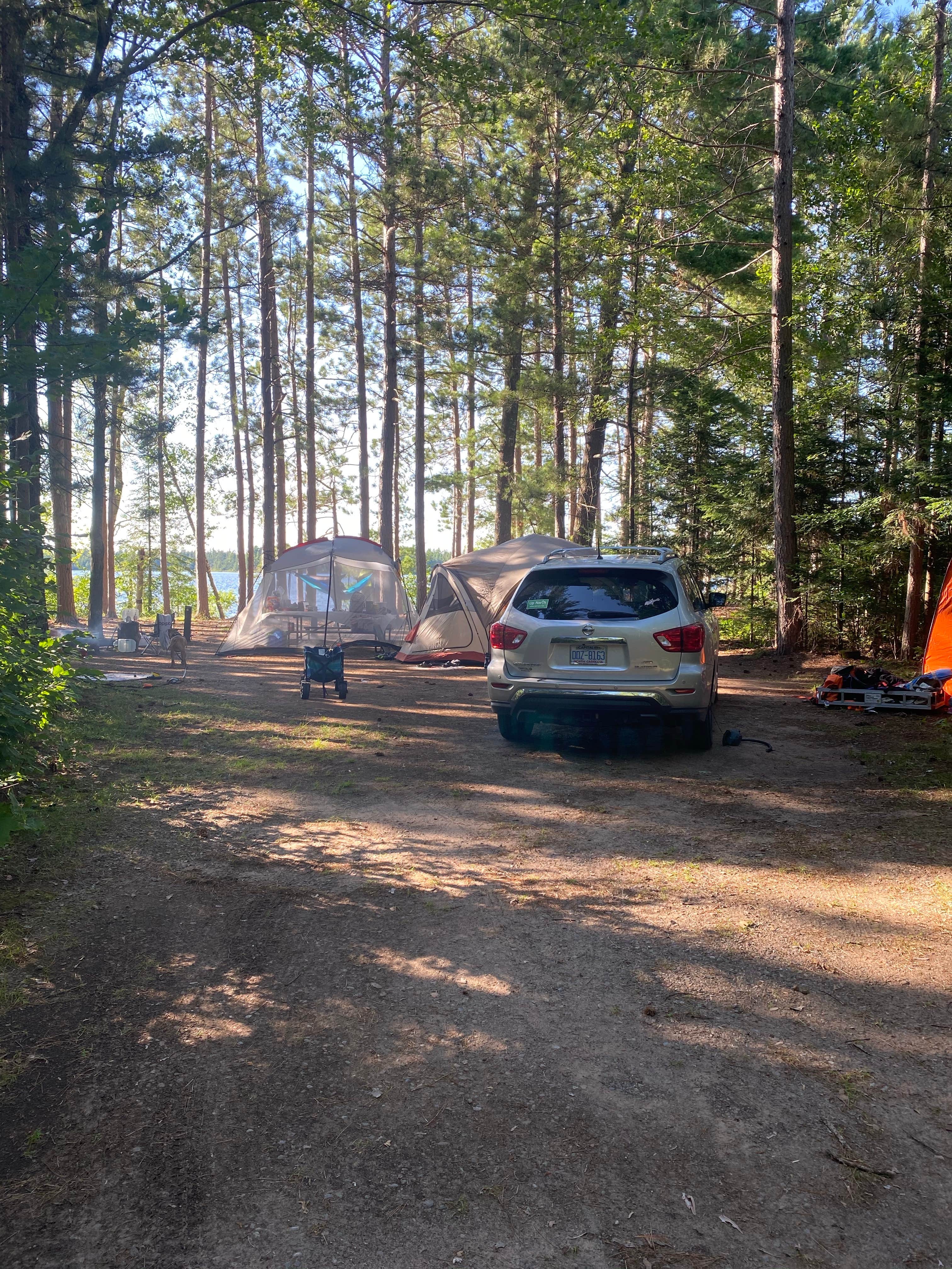 Jeanna Marie C.'s photo at Sandy Beach Lake Campground — Northern Highland State Forest near Marenisco, MI