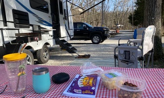 Camping near Woods Edge Cabins: Cooper Creek Resort, Point Lookout, Missouri